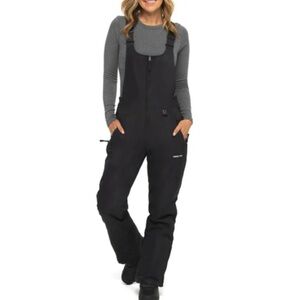 Arctix Women's Black Ski & Snow Bib